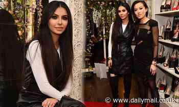 Amir Khan's wife Faryal Makhdoom shows off her post-baby body in a leather dress