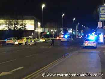 Winwick Road closed due to police incident