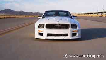 A custom Ford Mustang is heading to the Air Force museum