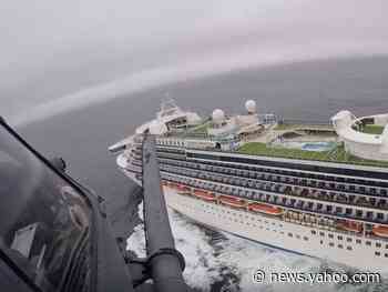 21 people aboard a cruise ship off the California coast tested positive for the coronavirus after tests were helicoptered in