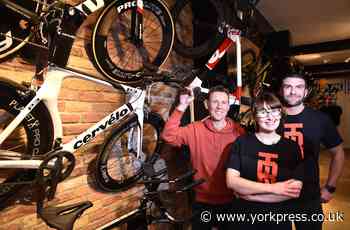 Triathlon Bikes opens for business in York - with special guest