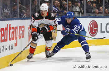 Toronto Maple Leafs Look to End California Trip on a High Note - Editor In Leaf