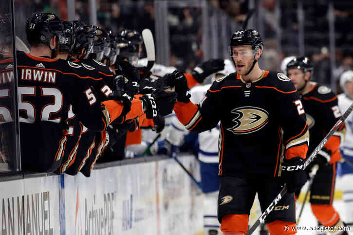 Ducks score early, late, get solid relief to beat Maple Leafs
