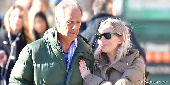 Sienna Miller Takes NYC Stroll With Dad Edwin