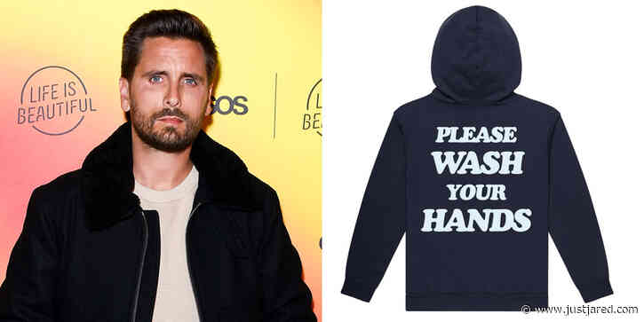 Scott Disick Drops a 'Wash Your Hands' Clothing Collection Amid the Coronavirus Outbreak