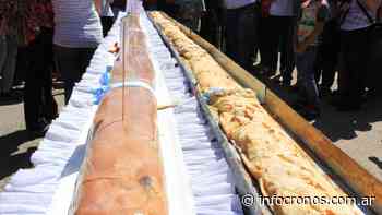 Impresionante: Coronel Suárez celebra la 5ta Fiesta del Strudel con un pastel de 55 metros de largo - Cronos noticias