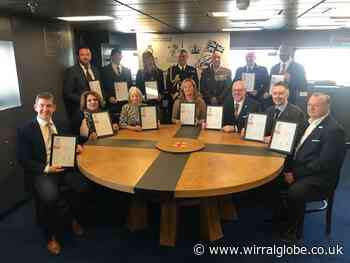 Merseyside Police climb aboard HMS Prince of Wales for bronze award - Wirral Globe