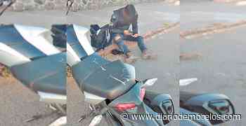 Se Accidenta un Motociclista en Vista Hermosa - Diario de Morelos