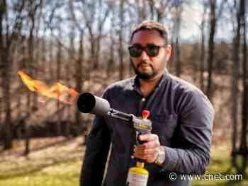 GrillGun gas torch lights up your grill in seconds     - CNET
