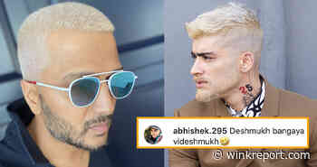 Twitterati React On Riteish Deshmukh's New' Zayn Malik + DJ Snake' Look - Wink Report