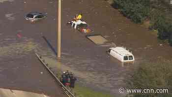 Houston water main break causes major flooding, submerging cars and filling streets - CNN