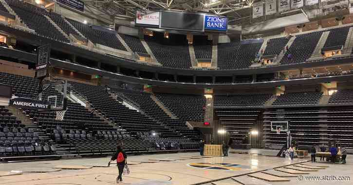 Behind the scenes of 9 straight days of alternating Utah Jazz games and concerts at Vivint Arena