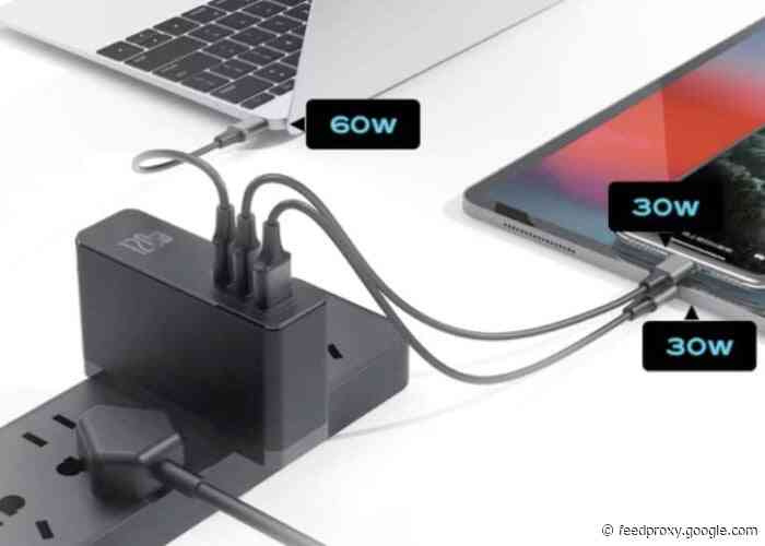 Galio 120w USB-C charger GaN+SiC is the size of a credit card