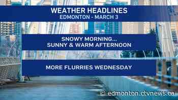 Edmonton weather for Tuesday, March 3, 2020 - CTV News