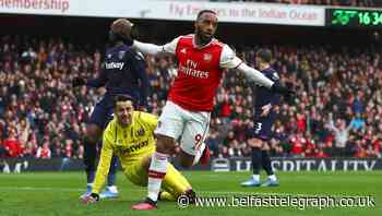 West Ham rue missed chances as Alexandre Lacazette makes them pay