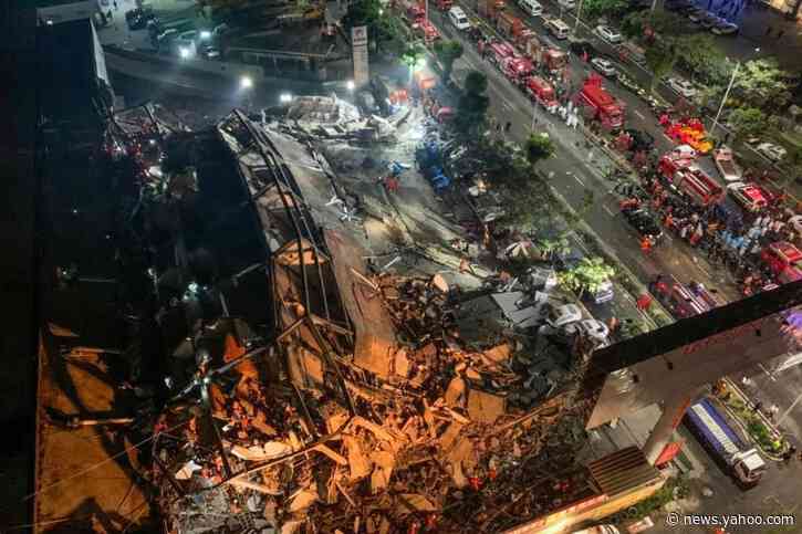 A 5-story hotel used for coronavirus quarantine collapsed in China. People are demanding an investigation.