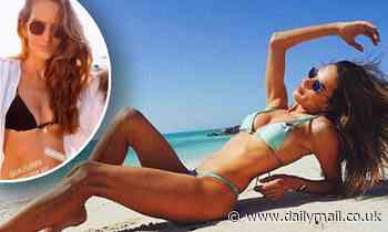 Alessandra Ambrosio proves to be the ultimate beach babe and poses in a bikini with Izabel Goulart