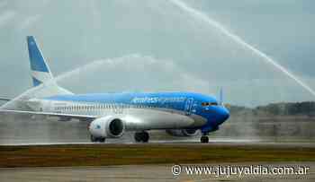 Aerolíneas Argentinas llevará a 20 las frecuencias semanales entre Buenos Aires y Jujuy - Jujuy al día