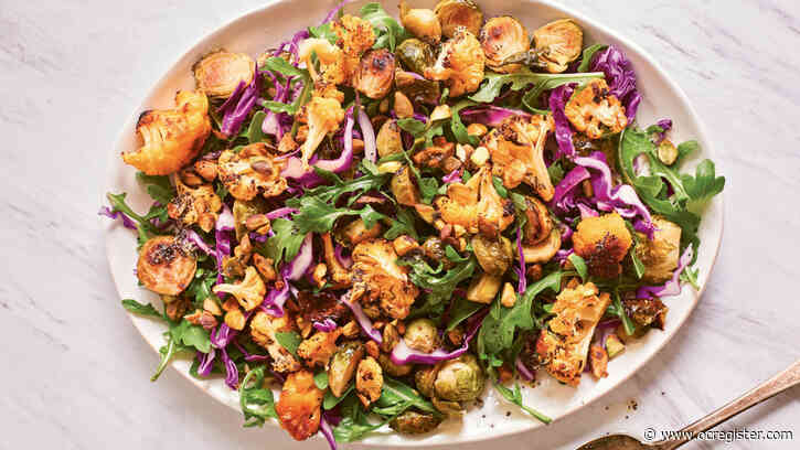 Recipe: Cauliflower provides the power for this arugula and roasted veggie salad