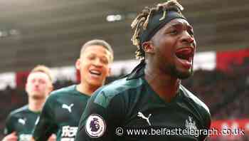 Steve Bruce believes ‘natural footballer’ Allan Saint-Maximin has bright future