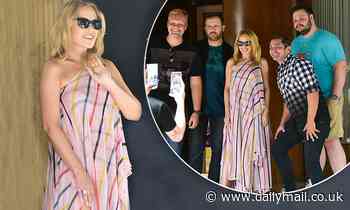 Kylie Minogue, 51, looks incredible in Sao Paulo ahead of performance
