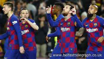 Lionel Messi nets late winner for Barca