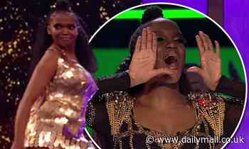 Oti Mabuse looks incredible in two dazzling dresses for The Greatest Dancer final
