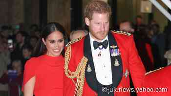 Standing ovation for duke and duchess at one of the final events before ‘Megxit’