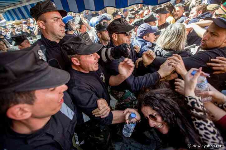 Cyprus police use tear gas at protest against crossing closure