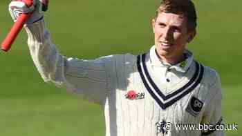 Zak Crawley: England opener signs new Kent contract until 2022