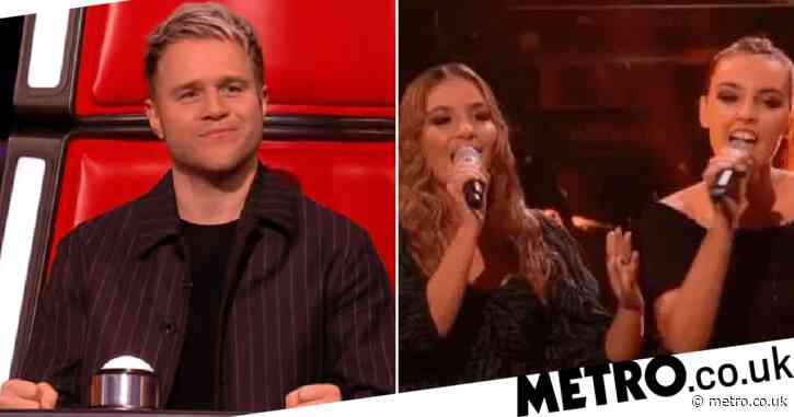 The Voice’s Olly Murs offers twin contestants heart-wrenching advice after opening up on estranged brother