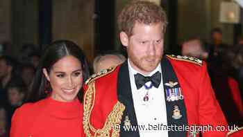 Duke and Duchess of Sussex attend concert to honour Royal Marines