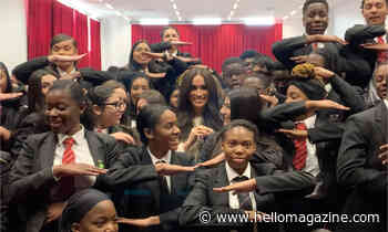 Meghan Markle makes surprise visit to Dagenham school to mark International Women's Day