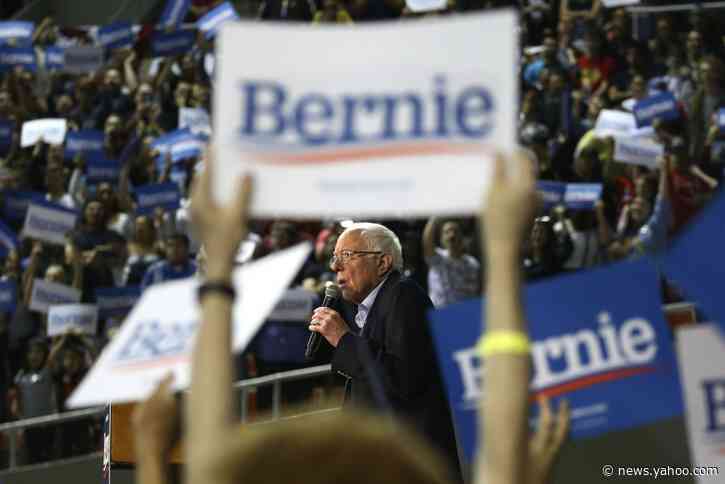 Nazi flag display at Sanders rally sparks broad condemnation