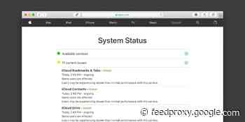 iCloud and iMessage currently experiencing performance issues