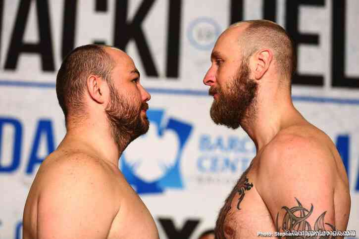 Adam Kownacki vs. Robert Helenius Weights, Photos & Quotes