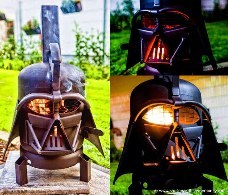 Darth Vader BBQ Grill
