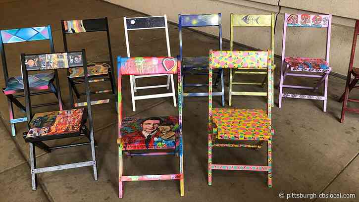 VisitPITTSBURGH Displays Painted Folding Chairs As Part Of ‘Pull Up A Chair’ Campaign
