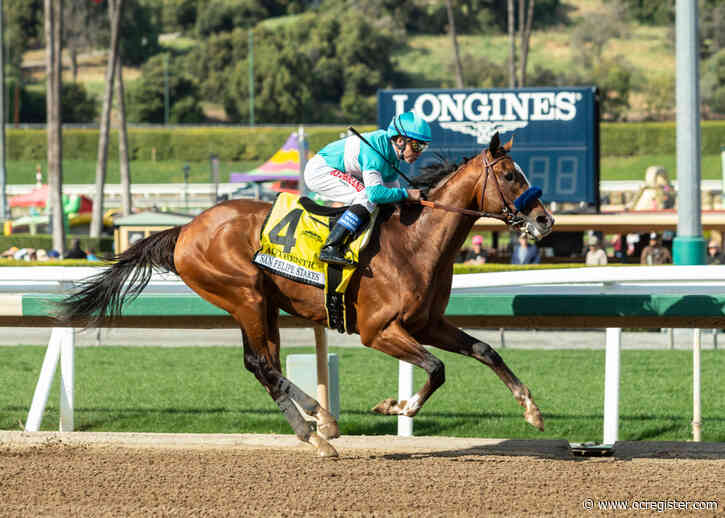 Authentic is the real deal in winning San Felipe Stakes