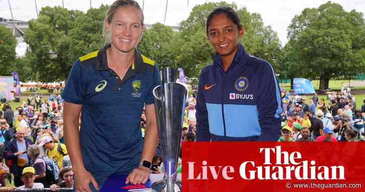 India v Australia: Women's Twenty20 World Cup final – live!