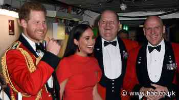 Duke and Duchess of Sussex receive standing ovation at Festival of Music