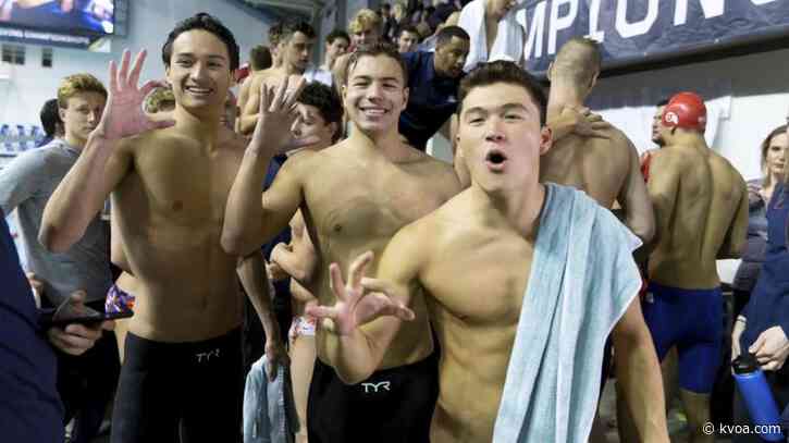 Territorial Cup Series: Men’s Swimming surges to 2nd place finish
