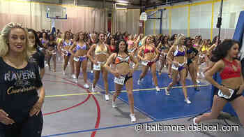 Aspiring Ravens Cheerleaders Attend Auditions In Baltimore - CBS Baltimore