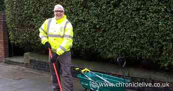 Meet the man who has been hired to keep Whitley Bay clean and tidy