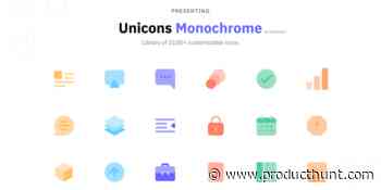 Monochrome - Customizable Icon Library