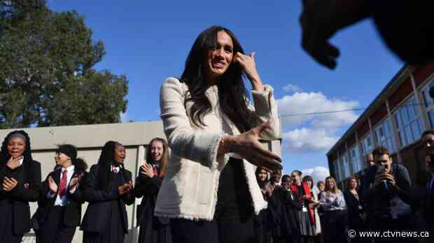 Meghan tells London students to 'speak up' for women's rights