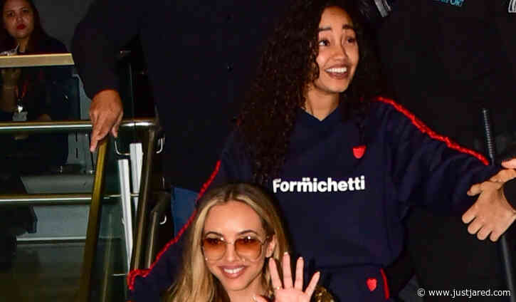 Little Mix (Minus Perrie Edwards) Arrives in Brazil Ahead of Show