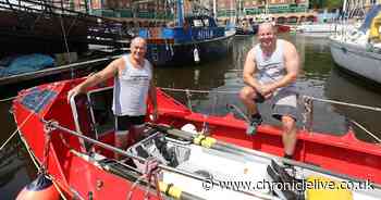 Newcastle pair rowed 3,000 miles battling 40ft waves with no fresh water - but had the time of their lives