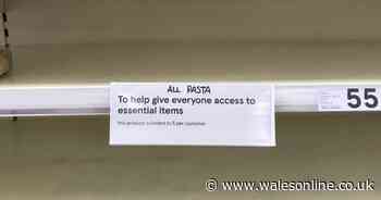 Tesco puts purchase limit on essential products as coronavirus panic-buying continues