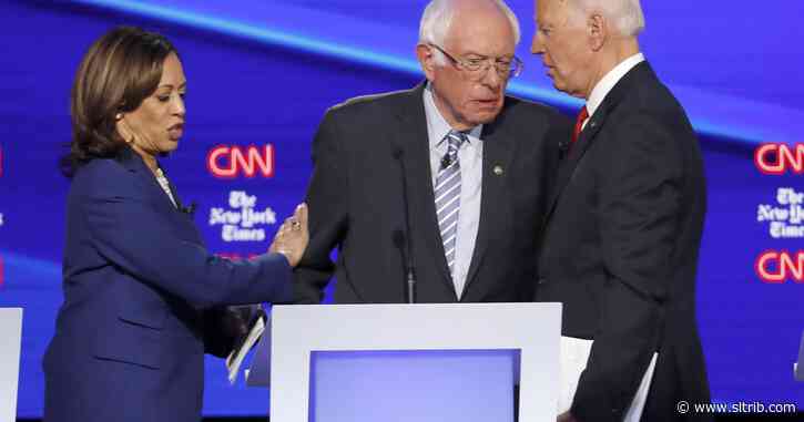 Kamala Harris endorses Joe Biden; Jesse Jackson backs Bernie Sanders